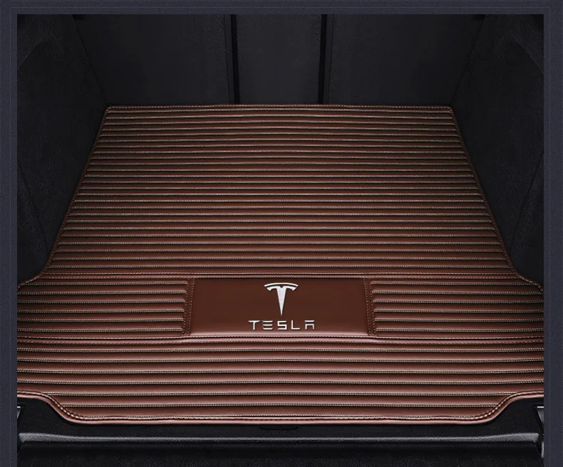 16-17-Tesla модель X коврик для багажника Tesla внедорожный 5 6 7 только коврик для багажника