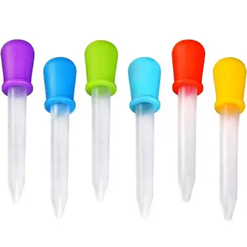 

10 Pcs Pipettes Liquid Droppers for Candy Sweet Kids Kitchen Gummy Mold Crafts