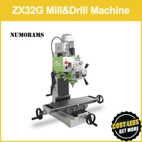 NUMOBAMS ZX32G сверлильный фрезерный станок 700*180 мм рабочий стол мощный Промышленный Станок - изображение