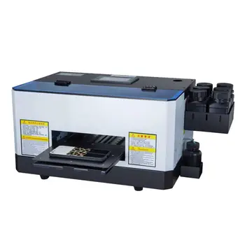 

Phone Case Printing Machine Automatic Flatbed UV Printer Mini Inkjet Printer For TPU Plastic Acrylic PC PU Wood Glass Metal PVC
