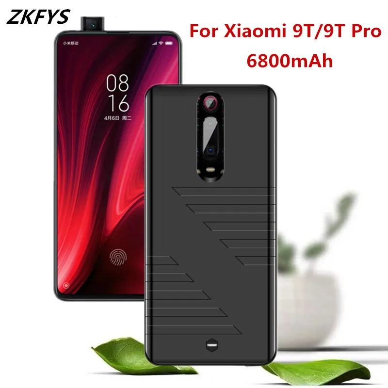 Чехлы для зарядки аккумуляторов 6800 мАч Xiaomi Mi 9T Pro чехол аккумулятора Внешнее