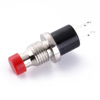 

PBS-501 High quality 120v mini metal push buttons switch PBS-10B-2