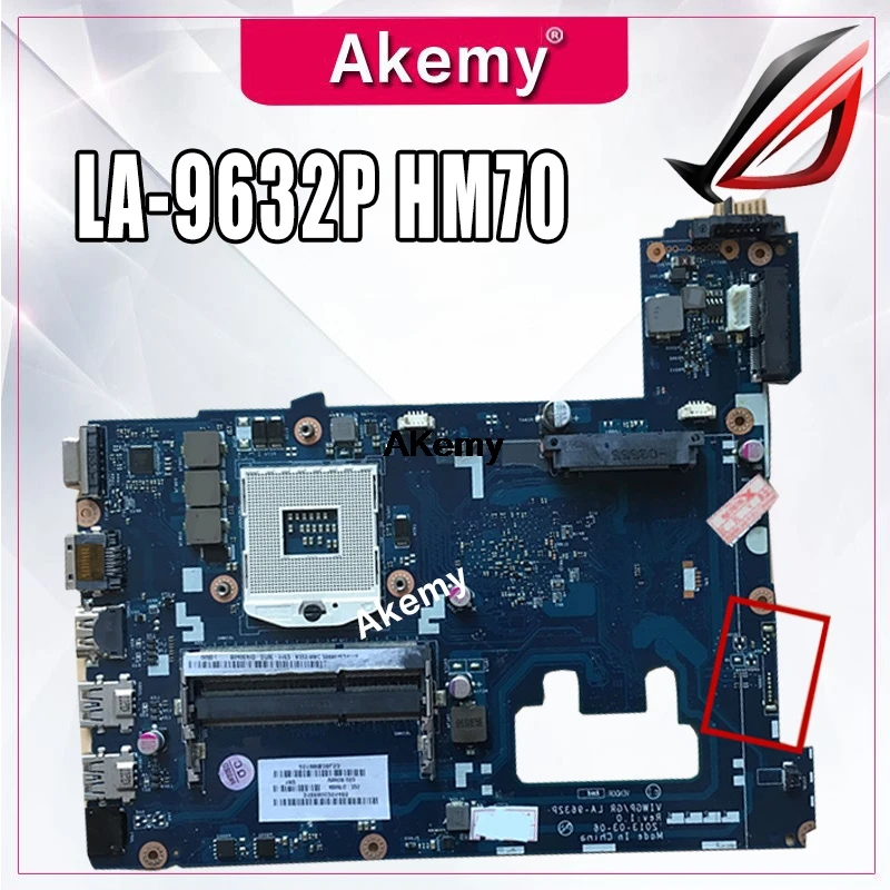 

VIWGP/GR LA-9632P laptop motherboard for Lenovo G500 motherboard la-9632p motherboard HM70 DDR3 Test motherboard
