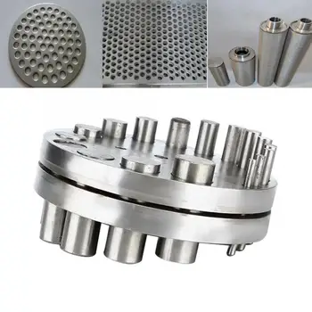 

17 Holes DIY Punch Die Disc Set Irregular Metal Circle Round Punching Cut Jewelry Tools for jewelry repairing workers makers
