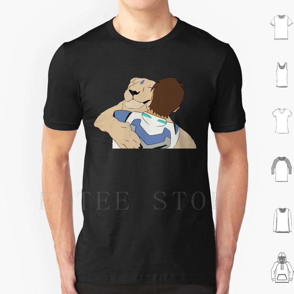 Lancia Voltron-Blue Lion T Shirt Stampa Cotton Lance Lance Voltron Voltron Vld Voltron Blue Lion Blue Lion Voltron