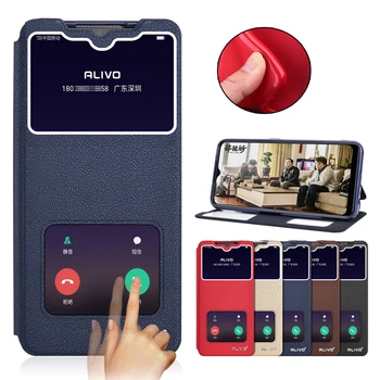 

For OPPO A31 2020 Case View Window PU Leather Cover Flip Case For OPPO A8 OPPOA8 A 8 Phone Cases Funda Coque For OPPOA31 a 31