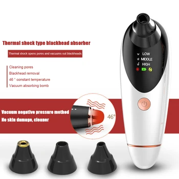 

Blackhead Remover Face Deep Nose Cleaner T Zone Pore Acne Pimple Removal Vacuum Suction Facial Beauty Clean Skin Care Tool