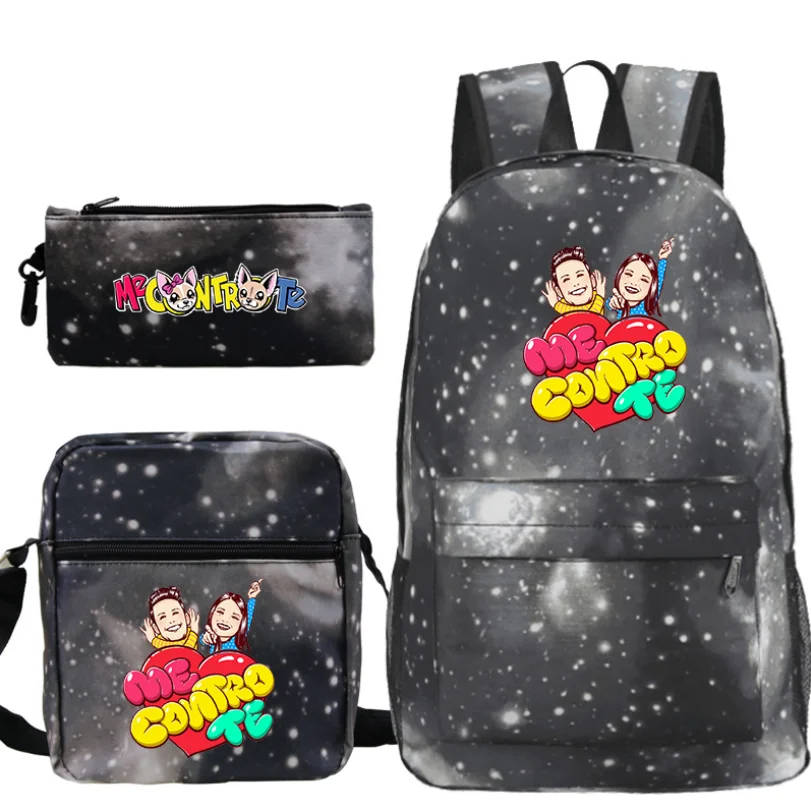 Школьная сумка Me contro Te пепельный Кетчум/Школьный Рюкзак mochila для маленьких