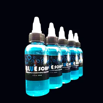 

New Arrivals 40ml Blue Soap Cleaning & Soothing Solution Tattoo Studio Supply