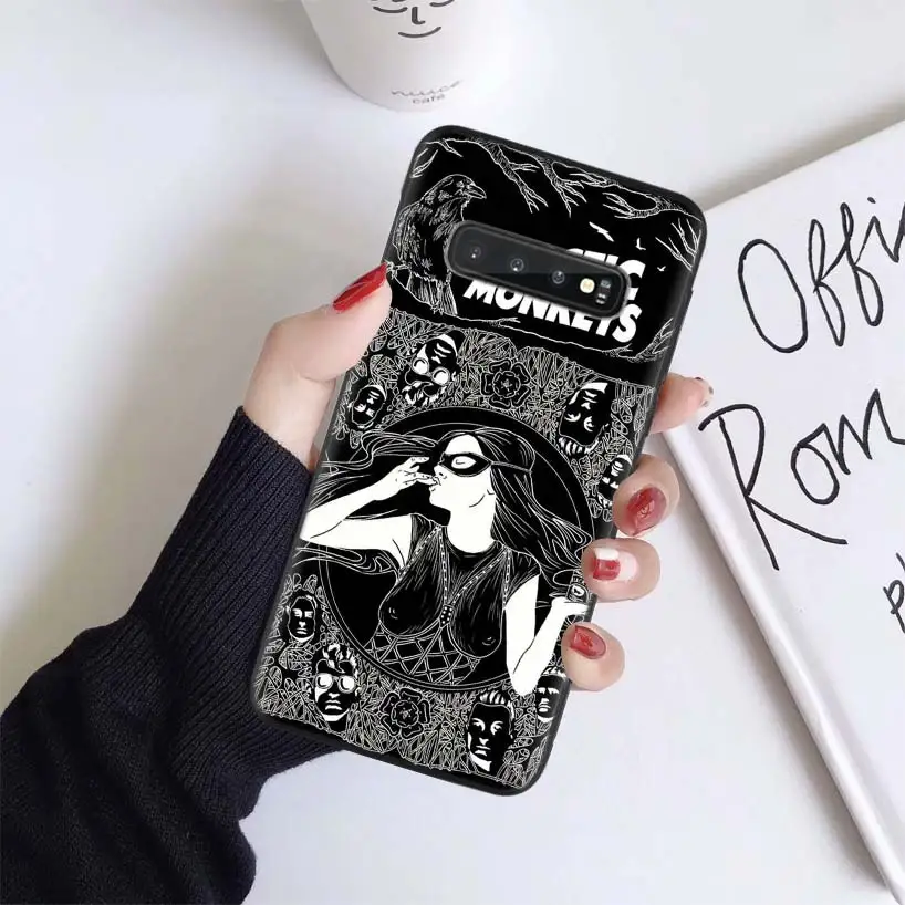 ARCTIC MONKEYS рок-н-ролл черный чехол для samsung Galaxy A50 A70 A50S A10S A20S A10 A20E A30 A40 M40 M30S A80 мягкий чехол для телефона