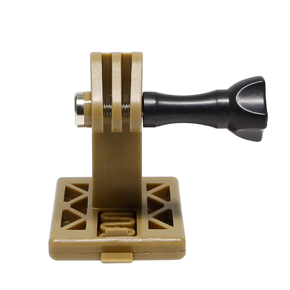 Action GoPro Hero Helmet Fixed Mount Base Adapter Tactical Camera Mount Adapter Go Pro Accessories Hunting Military Base Holder