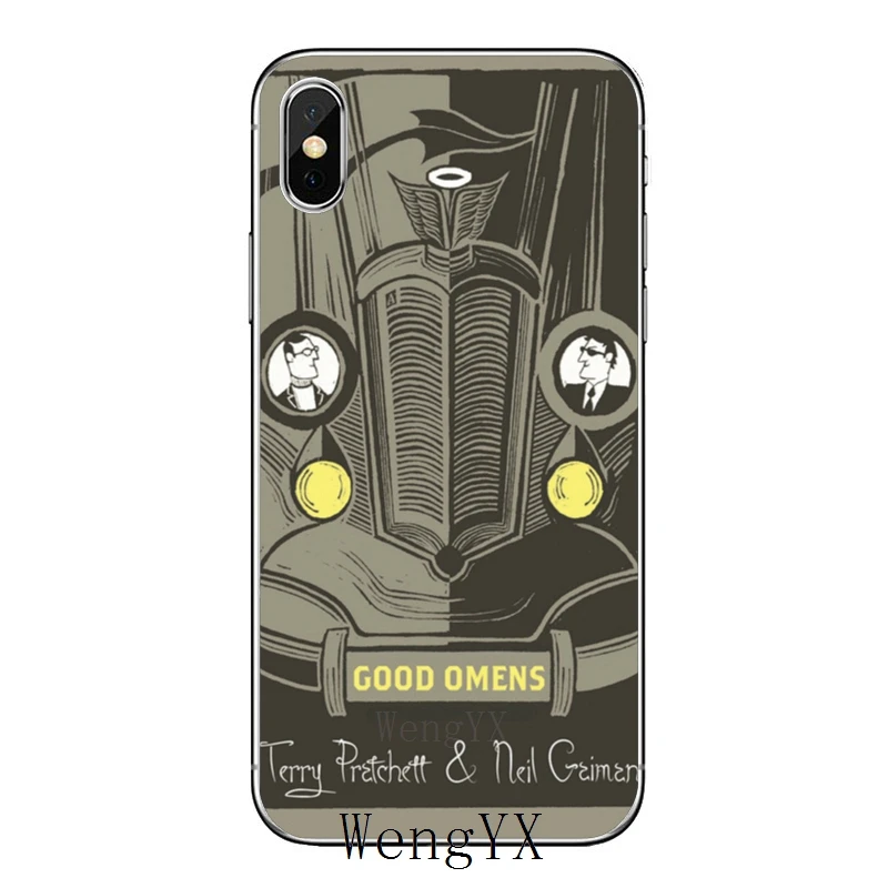 ТВ Good Omens для iPhone 11 pro XR X XS Max 8 7 6s plus SE 5s 5c iPod Touch 5 6 Чехол - Цвет: Good-Omens-A-05