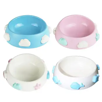 

Oblique Mouth Cat Bowl Fish Star Cloud Feeding Bowl Non-slip Dog Cat Water Drinking Dispenser Feeder for Chihuahua Pet Supply