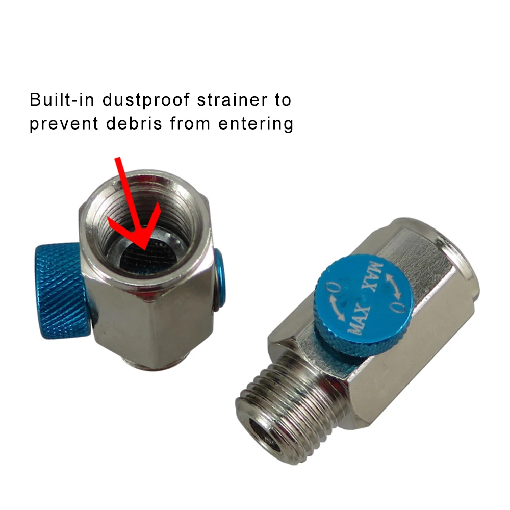 

Pneumatic Tool Speed Regulating Switch Air Valve Flow Control Valve Barometric Regulator Car Styling