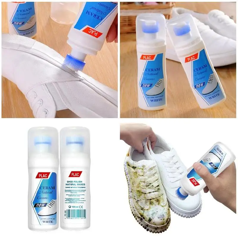1/5/10Pcs White Shoes Cleaner Whiten Refreshed Polish Cleaning Tool for