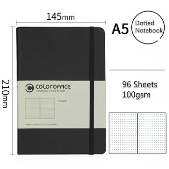 

Bullet Notebook Journal A5 100GSM Thicken Paper Dot Grid Dotted Notebook
