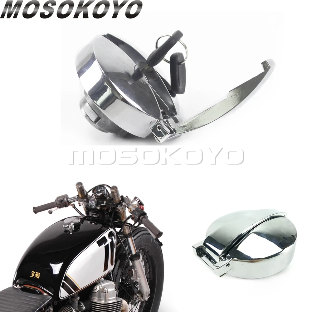 Откидная крышка для газового топливного бака винтажная Крышка Кафе Racer Honda FL CM CL CB