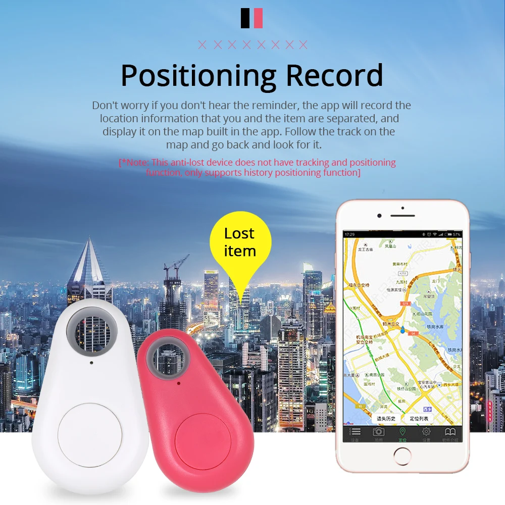 Anti-lost Alarm Smart Pets GPS Tracker Tag Wireless Bluetooth Tracker Child Bags Wallet Phone Key Finder Locator Anti Lost Alarm key finder anti lost tracker anti lose tracker item locator anti lost locator key chain locator