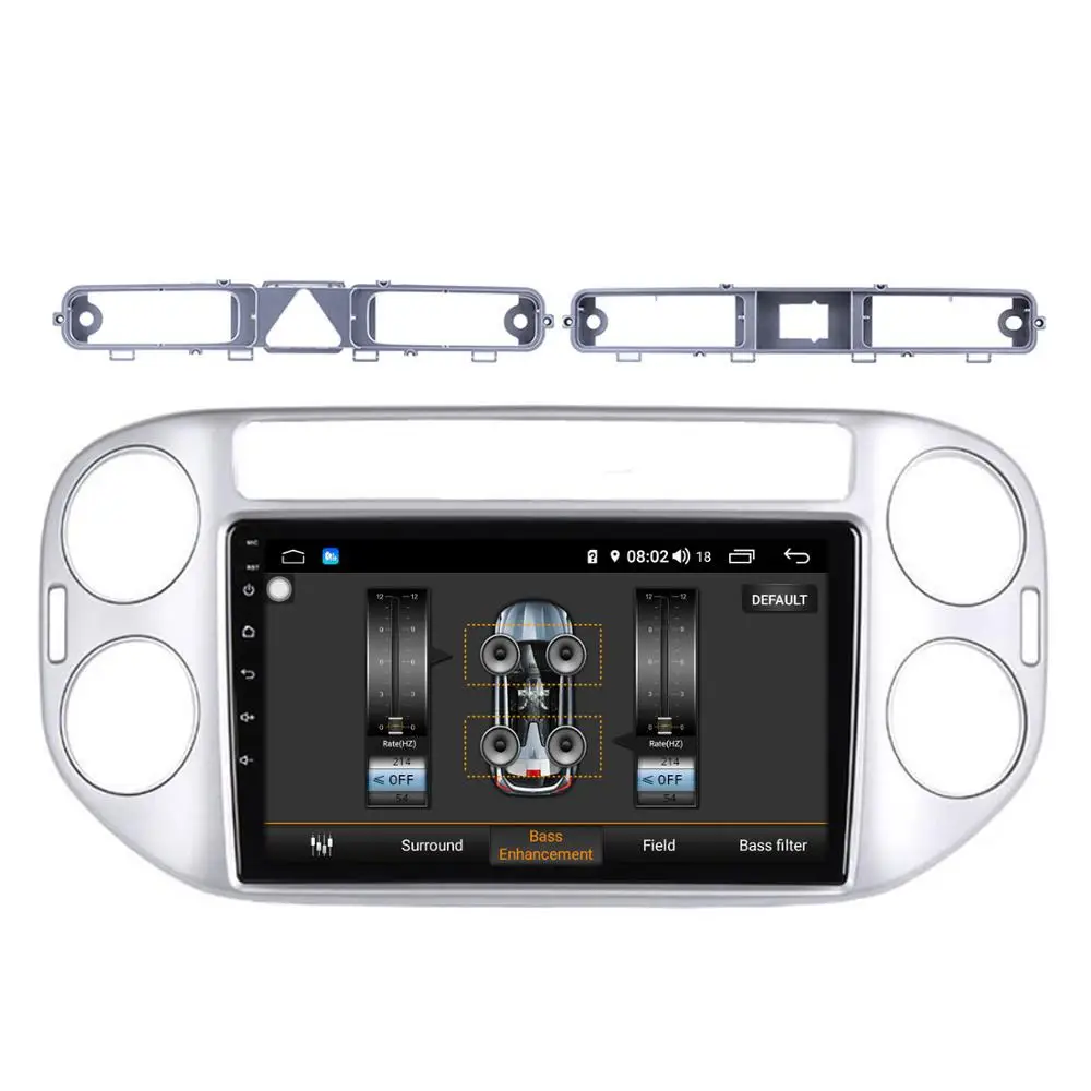 Sale HFCYJIA 9" Android 8.1 System Car Radio Tape Recorder For Volkswagen 2010-2015 GPS Navi Player BT SWC WIFI RDS Google OBD DVR 4