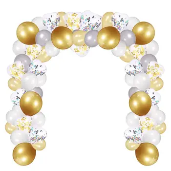 

Garland Kit Decorating Strip Set Include 1 Roll Balloon Tape Strips 1 Roll Balloon Glue Dots 1pc Inflator 1 Roll Ribbon