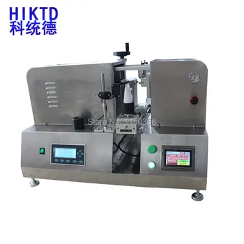 

Semi-automatic cosmetic paste toothpaste hose filling and sealing machine