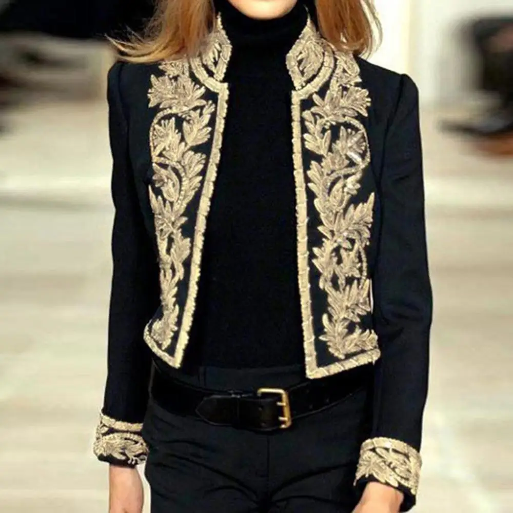 astounding  vogue jacket women Cardigan suit Office work Short suit jacket Куртка женская women jacket coat rop