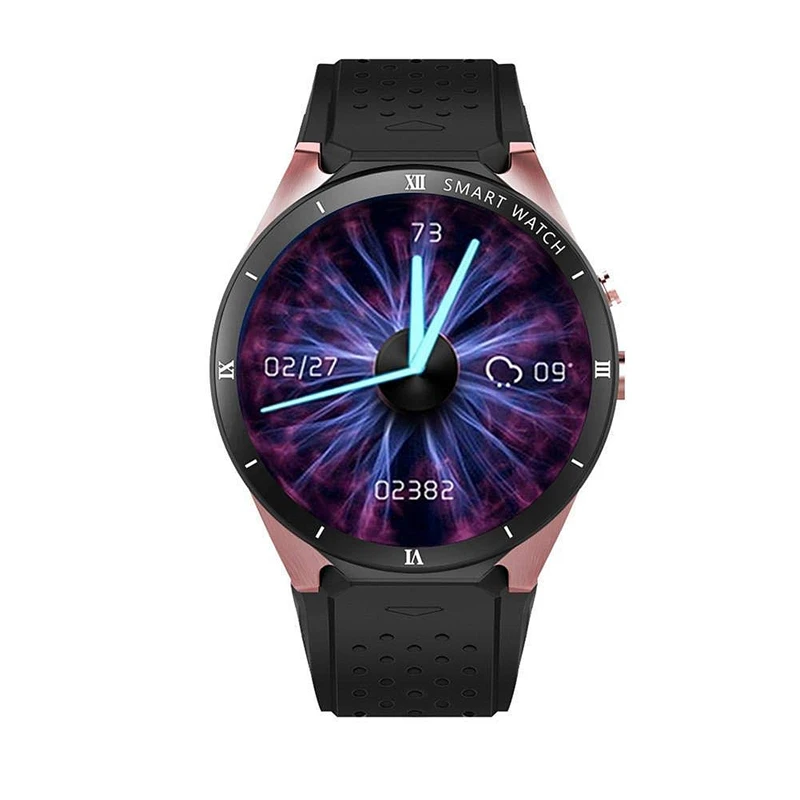 Rose Gold Умные часы FFYY-kingwear Kw88 Pro 3g Android 7,0 1. 3g Гц четырехъядерный 16 Гб Wifi Gps 2Mp камера монитор сердечного ритма 3g умные часы Mo - Цвет: Rose Gold