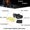 Hot Sale 3 Lens Army Profile Glasses Military Tactical Goggles Protection Glasses For Wargame Motorcycle ► Photo 2/6