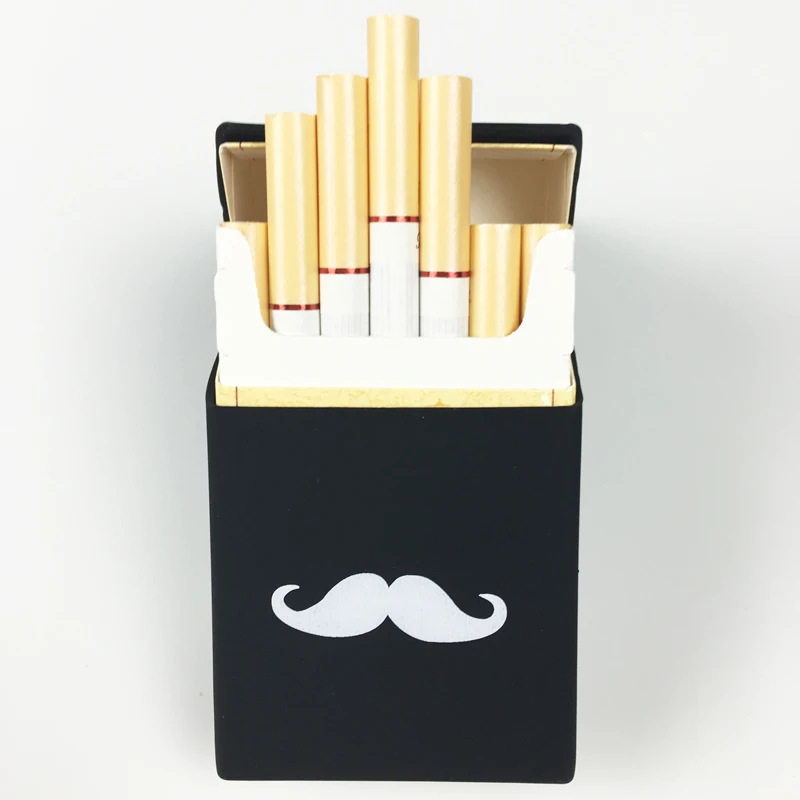 Силиконовый чехол для сигарет Футляр 20 женщин сигарет|cigaret case|pitillera de siliconacigaret box |