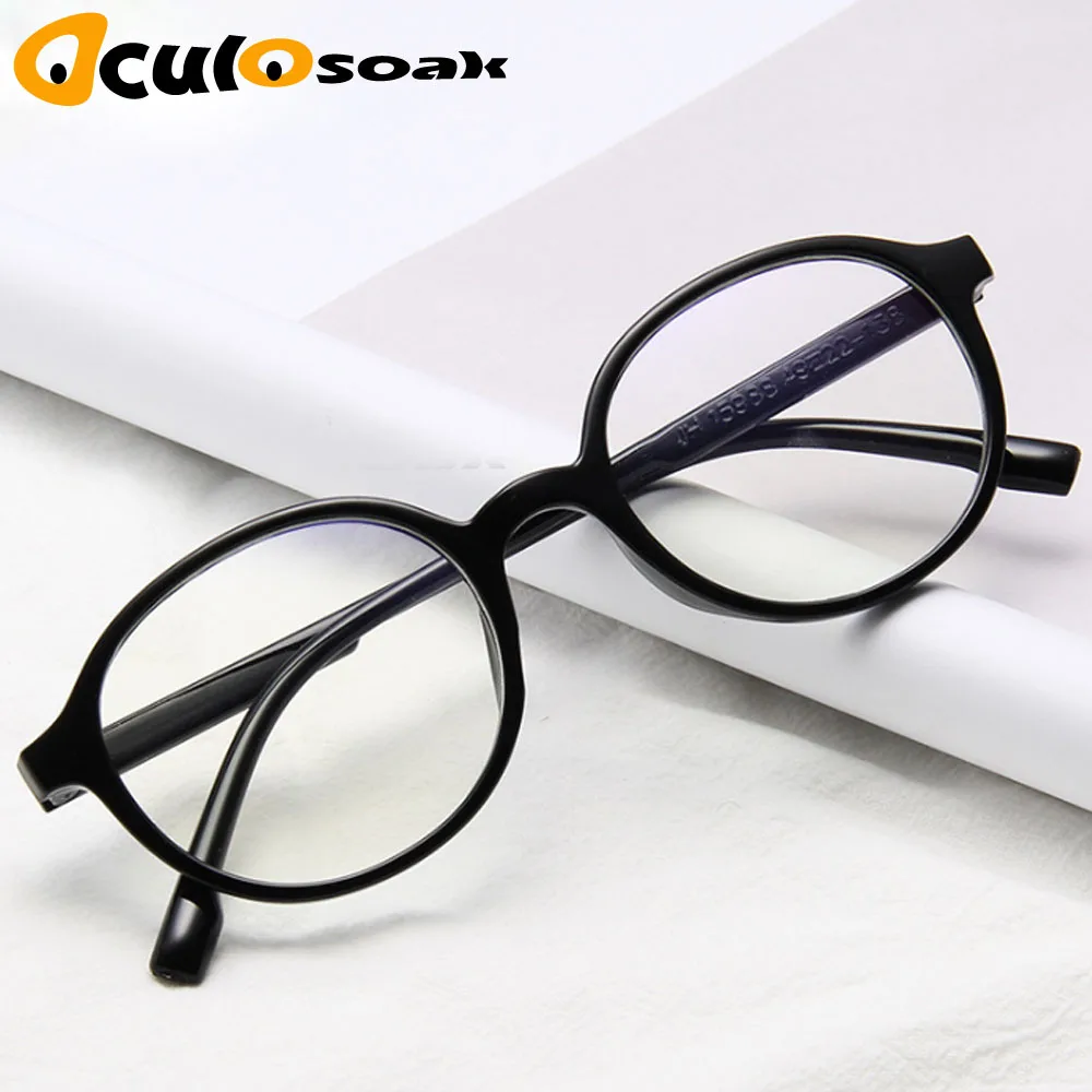 

2019 Fashion Women Glasses Frame Men Eyeglasses Frame Vintage Round Clear Lens Glasses Optical Spectacle Frame E065