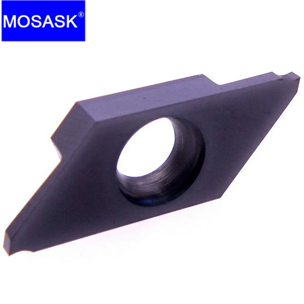 

MOSASK CTP 10pcs CTPA FLN 1.5 1.0 2.0 ZP15 CNC Lathe Left Tool Small Parts Grooving Cut-Off Processing Tungsten Carbide Inserts