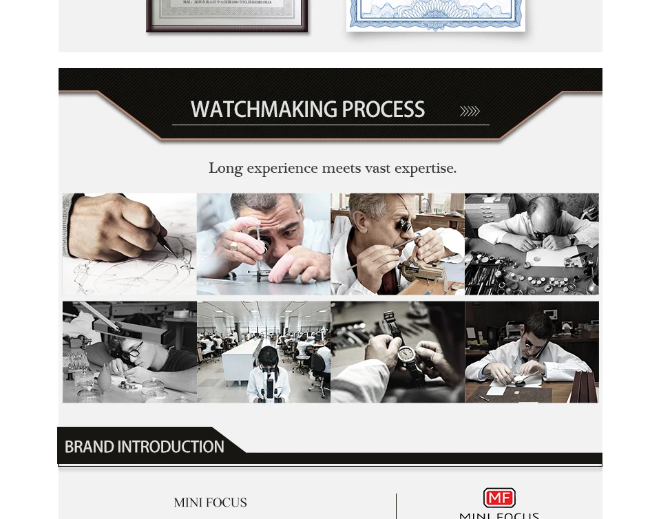 MINI FOCUS quartzhorloge voor heren Waterdicht_voghion.com