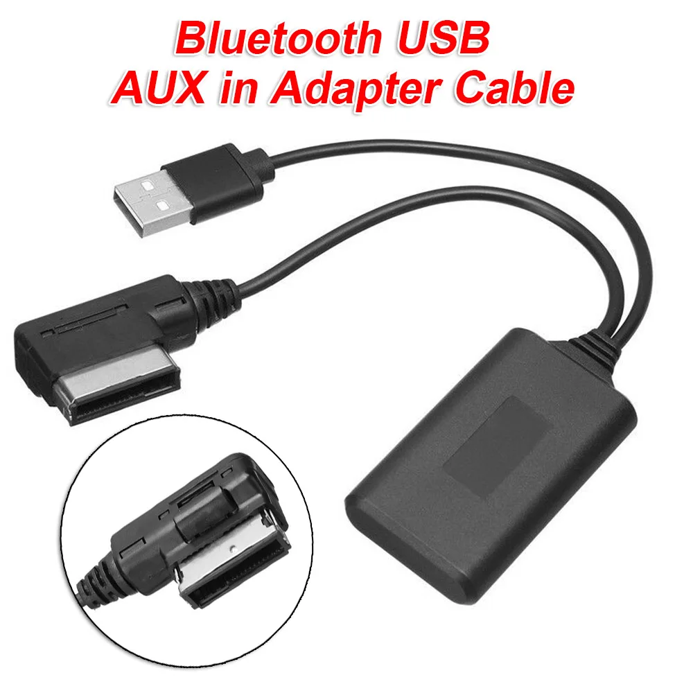 Bluetooth Кабель-адаптер USB AUX для A5 8T A6 4F A8 Q7 7L AMI MMI 2G 5V