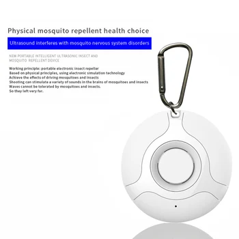 

Portable USB Mosquito Killer Tools Ultrasonic Mute Photocatalyst Mosquito Repellent for Household Kitchen Protection