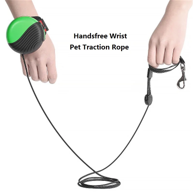 Тяговая веревка для домашних животных автоматическая телескопическая собак