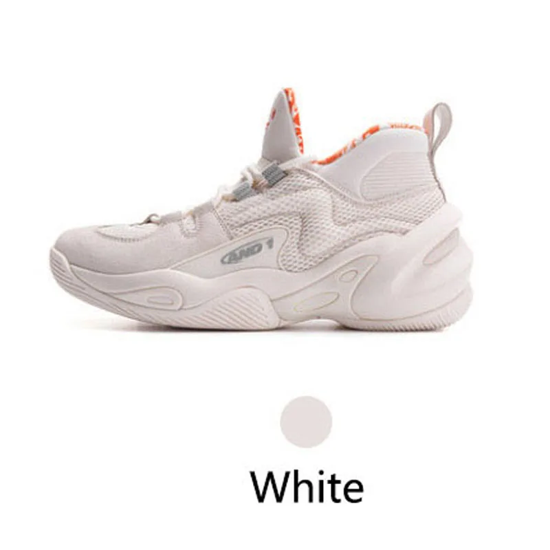 Xiaomi Youpin AND1 новая контрастная цветная повседневная обувь с текстурой верха, амортизация, удобная Средняя - Цвет: White-42