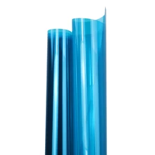 SUNICE X-Mas синяя стеклянная оконная пленка для украшения магазина, фестиваль для домашнего строительства, стекло 100 см X 2000 см