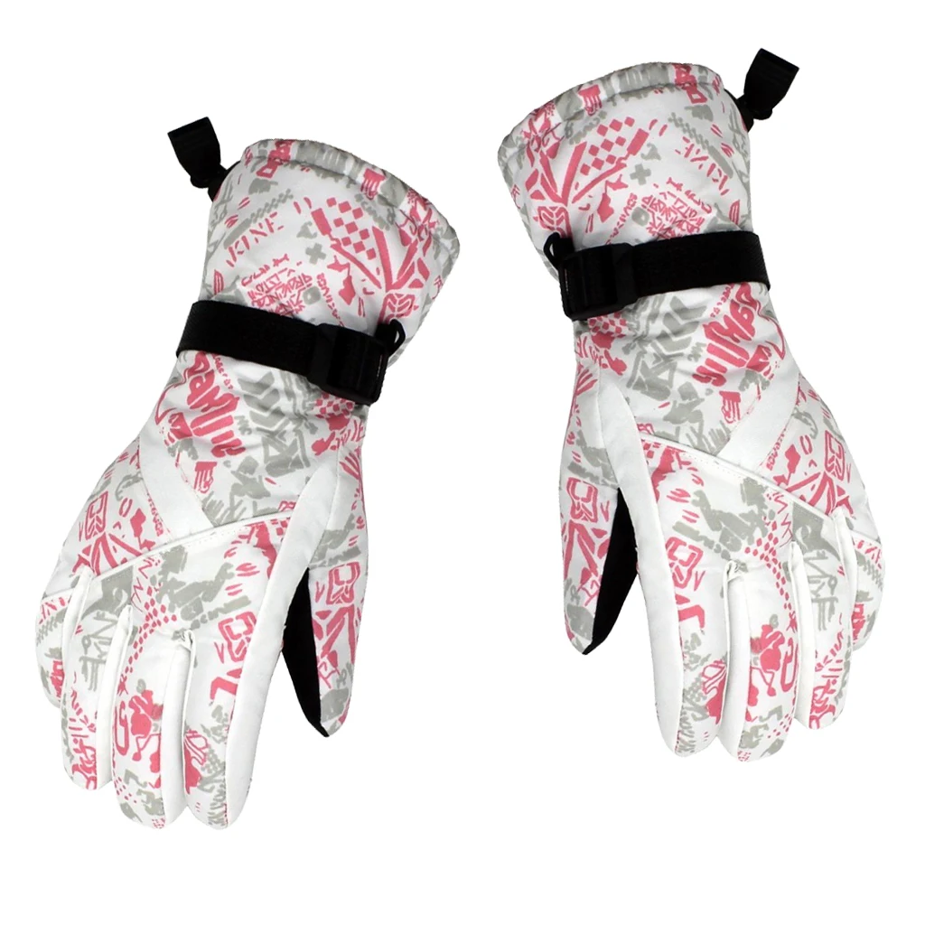 Winter Sports Thermal Warm Waterproof Snow Snowboard Ski Gloves For Women Women Ski Gloves 