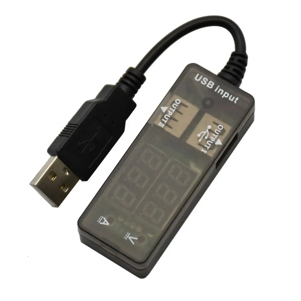 USB ЖК-детектор Вольтметр Амперметр мощность Емкость батареи измеритель тока тестер USB детектор зарядное устройство Емкость Тестер