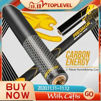

Carbon Fiber Punch&Jump Cue Stick PREOAIDR 3142 Billiard Break Punch Cue Jump Stick Carbon Maple Technology Shaft Break Pool cue