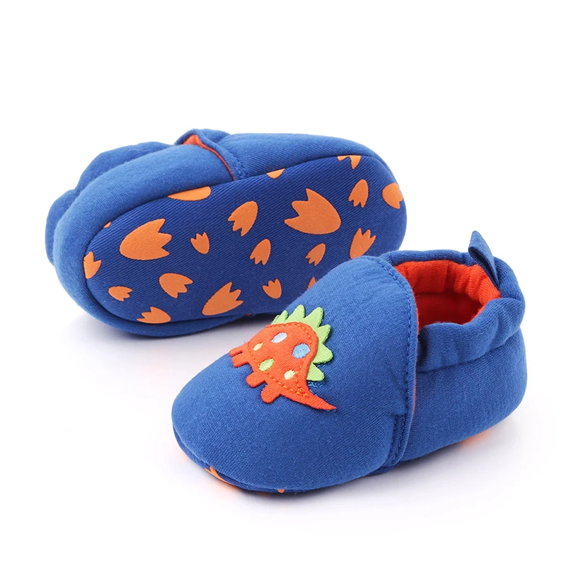 Детская обувь для маленьких девочек и мальчиков; обувь для малышей; мягкая обувь для малышей с милым динозавром; обувь для новорожденных; обувь для малышей