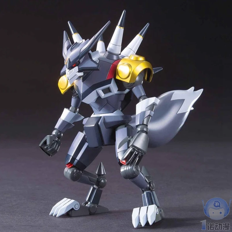 Оригинал Bandai картонная Боевая война LBX 005 Охотник Снайперская Война волка 001