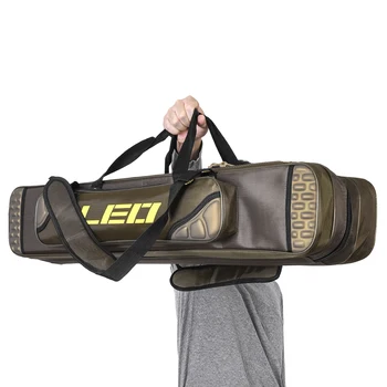 

80cm/90cm 3 Layer Fishing Rod Bag Fishing Pole Tools Storage Bag Fishing Gear Tackle Bag Case