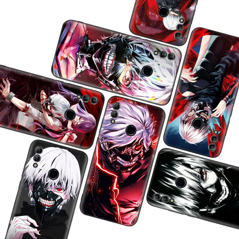 

Anime Tokyo Ghoul Black Case for Huawei Y9 Y5 Y6 Y7 2019 Honor 10 9 Lite 9X 8X 8S 8A 7S 7A 10i 20i V20 Phone Coque Capa