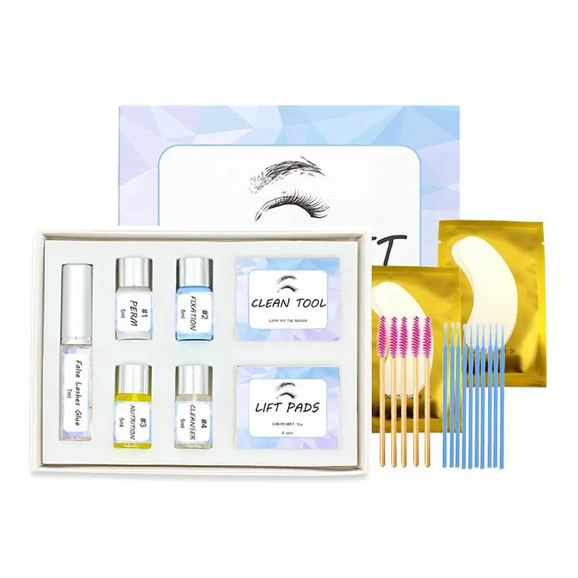 

Free Shipping Enhancement Lash Lifting Kit Eyelash Perming Calia Perm Set Professional Eyelashes Lift Makeup For Growth