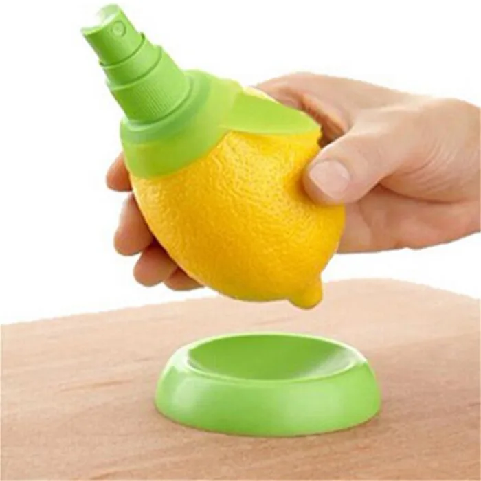 Manual de frutas suco pulverizador criativo limão