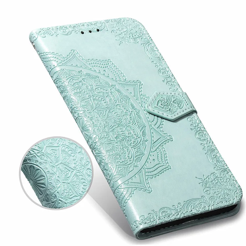 3D цветок кожаный чехол для samsung Galaxy A50 A30 A40 A10 S10 S9 S8 S7 J2 Core J3 J5 J7 J1 A6 A7 J6 J4 плюс крышка
