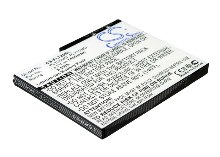 Кэмерон китайско 1400 мА/ч, Батарея для Fujitsu Loox 700 Loox 710 Loox 718 Loox 720 Loox 720bt Loox 728, 35H00047-00 PL700MB PL700MD