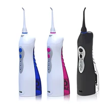 Зубная вода Флоссер перезаряжаемый ирригатор для полости рта V8 десен зубы флоссинг синий портативный инструмент для очистки на открытом воздухе профессиональный