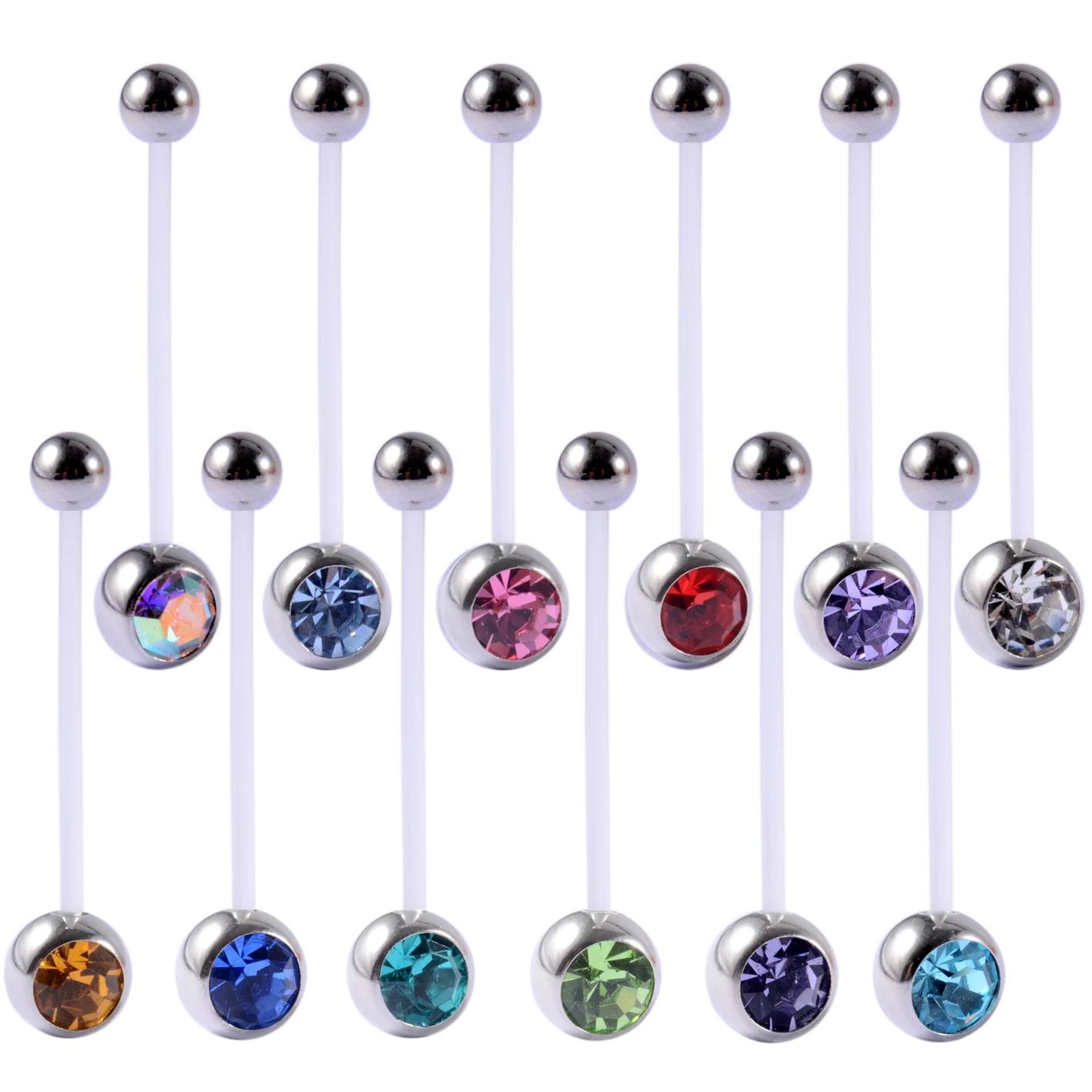 Pregnancy Belly Button Piercing Acrylic Belly Button Rings 1030pcs